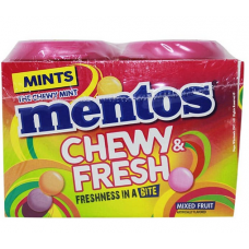 Mentos Mixed Fruit Chewy & Fresh Mint