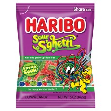 Haribo Sour S'ghetti Gummi Candy