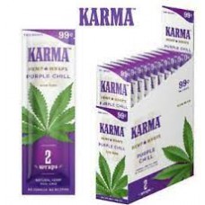 Karma Hemp Wraps Purple Chill 2 for 99c