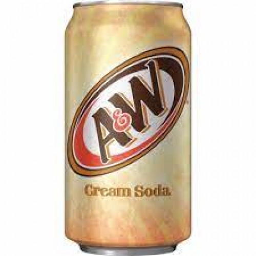 A & W Cream Soda Can 12oz