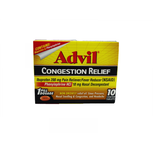 Advil Congestion Relief Tablets