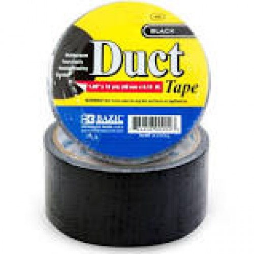 Bazic Duct Tape Black 1.88