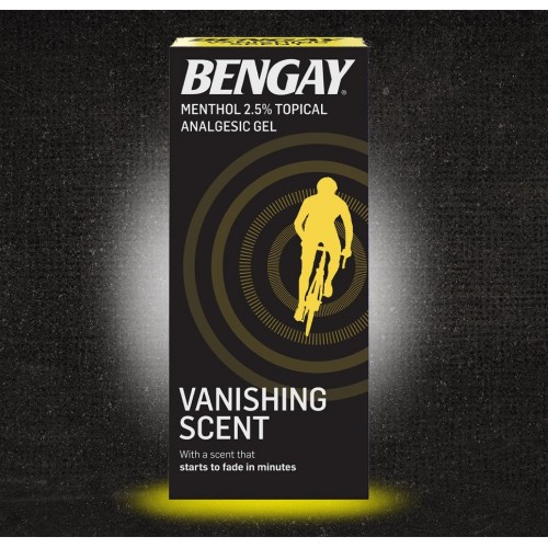 Bengay Vanishing Scent Yellow