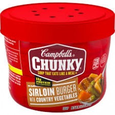 Campbells Chunky Sirloin Burger With Country Vegetables