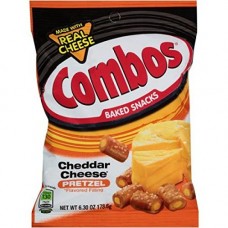 Combos Cheddar Cheese Baked Pretzel Bag