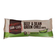 San Luis Beef & Bean Green Chile Burrito