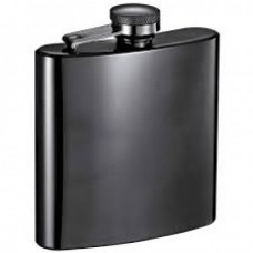 Flask Stainless Steel Leather
