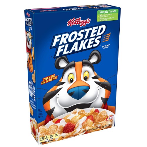 Kelloggs Frosted Flakes Breakfast Cereal