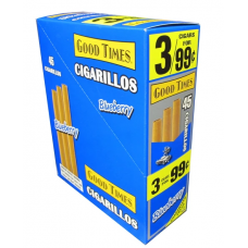 Good Times Cigarillos Pouches Blueberry 3 For 99¢