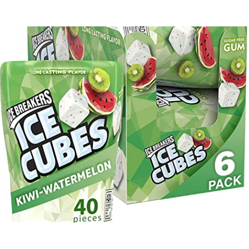 Ice Breakers Ice Cubes Kiwi Watermelon