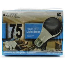 K-Lite Light Bulbs 75 Watt