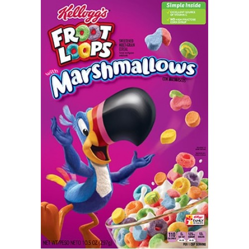 Kelloggs Froot Loops with Marshmallows