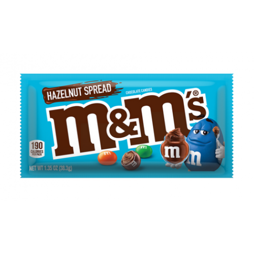 M and M Hazelnut Share Size