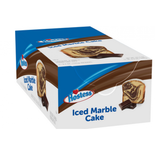 Hostess Marble Iced Cake Slice