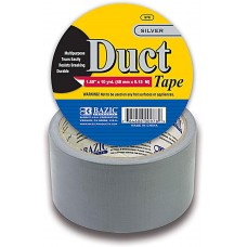 Bazic Duct Tape Silver 1.88