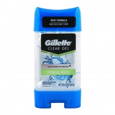 Gillette Clear Gel Power Rush