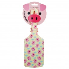 Hello Critters Pig Paddle Brush
