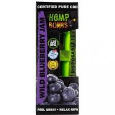 Hemp Bombs CBD Pen - Wild Blueberry Jam 1 CT