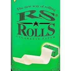 RS Rolls Cigarete Paper Green Size 1-1/2 inch