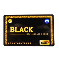 Phone Card Black $2.00