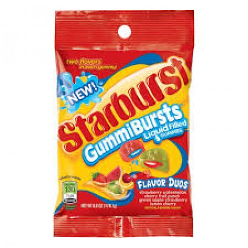 Starburst Gummi Bursts Liquid Filled Duos