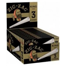Zig Zag Paper Cone King Size