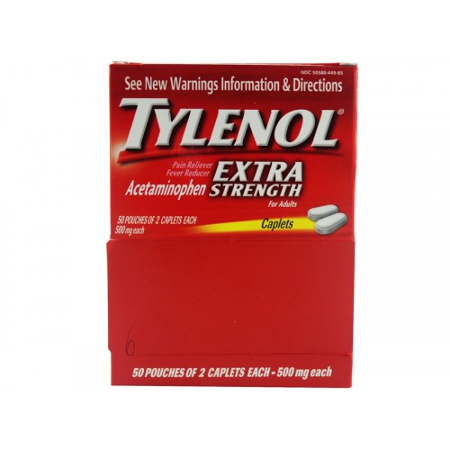 Tylenol Extra Srength Pouches