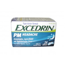Excedrin PM Headache Caplets Night
