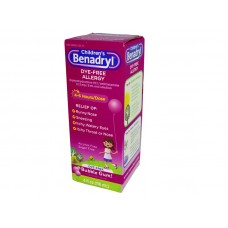 Benadryl Children Allergy Bubble Gum Liquid
