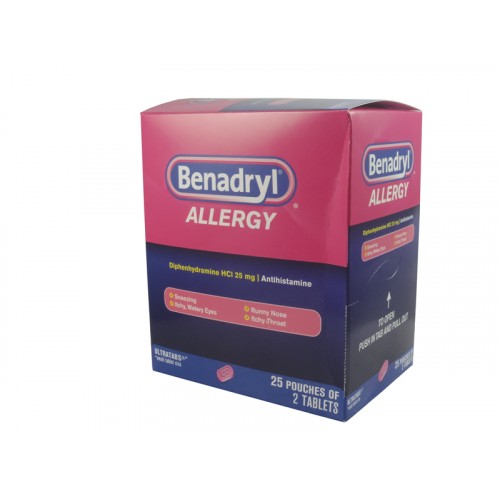 Benadryl Allergy 25 Pouches