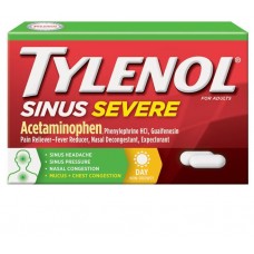 Tylenol Sinus Severe Blister Pack