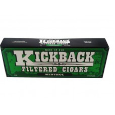 Kickback Filtered Cigars Menthol 100's Box