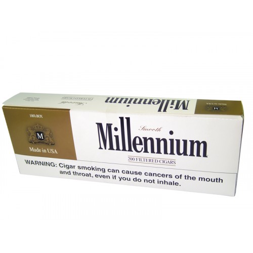 Millennium Filtered Cigars Smooth 100's Box