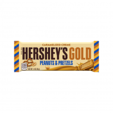 Hershey's Gold Peanuts & Pretzels Bars