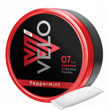 Velo 07mg 20Nicotine Pouches Peppermint