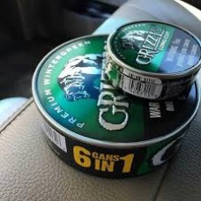 Grizzly Long Cut Wintergreen Large Can Tx