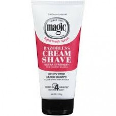 Magic Razorless Cream Shave Red Extra Strength