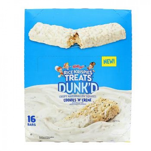 Kelloggs Rice Krispies Treats Dunkd Cookies N Creme