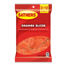 Sathers 2/$2 Orange Slices