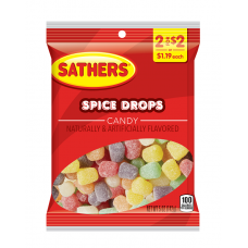 Sathers 2/$2 Spice Drops