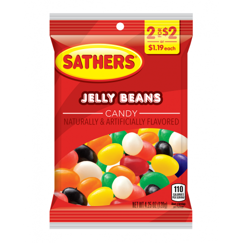 Sathers 2/$2 Jelly Beans