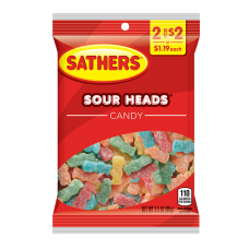 Sathers 2/$2 Sour Heads