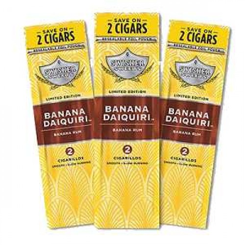 Swisher Sweets Cigarillos Banana Daiquiri 2/$0.99