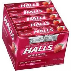 Halls Strawberry Drops