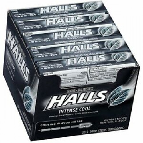 Halls Intense Cool Extra Strong