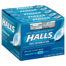 Halls Ice Peppermint Drops