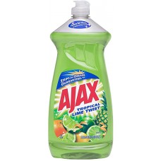 Ajax Dish Washing Liquid Tropical Lime Twist