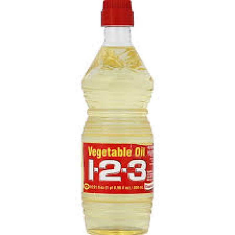 123 VEGETABLE OIL 16.91 OZ