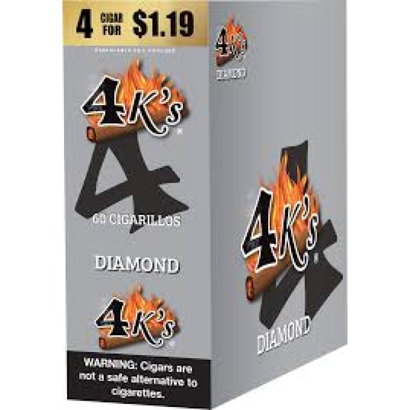 4King Cigarillos Diamond 4 for $1.19