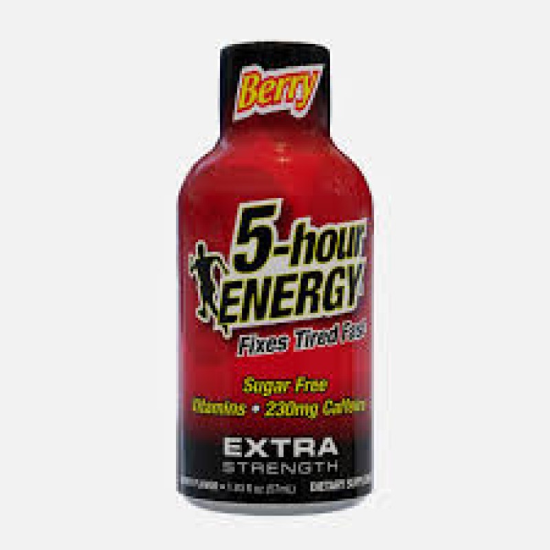 5-Hour Energy Shots Extra Strength Berry